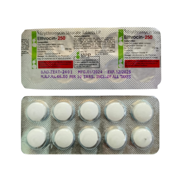 ERYTHROMYCIN 250 MG