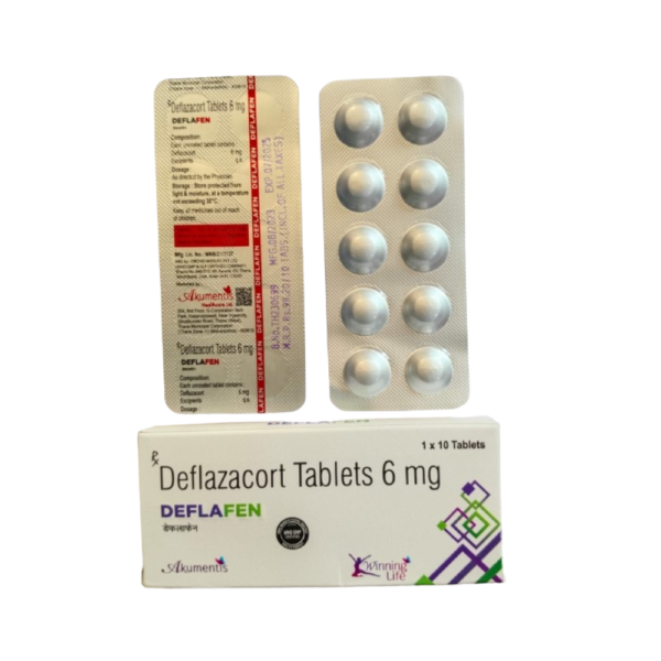 DEFLAZACORT 6 MG